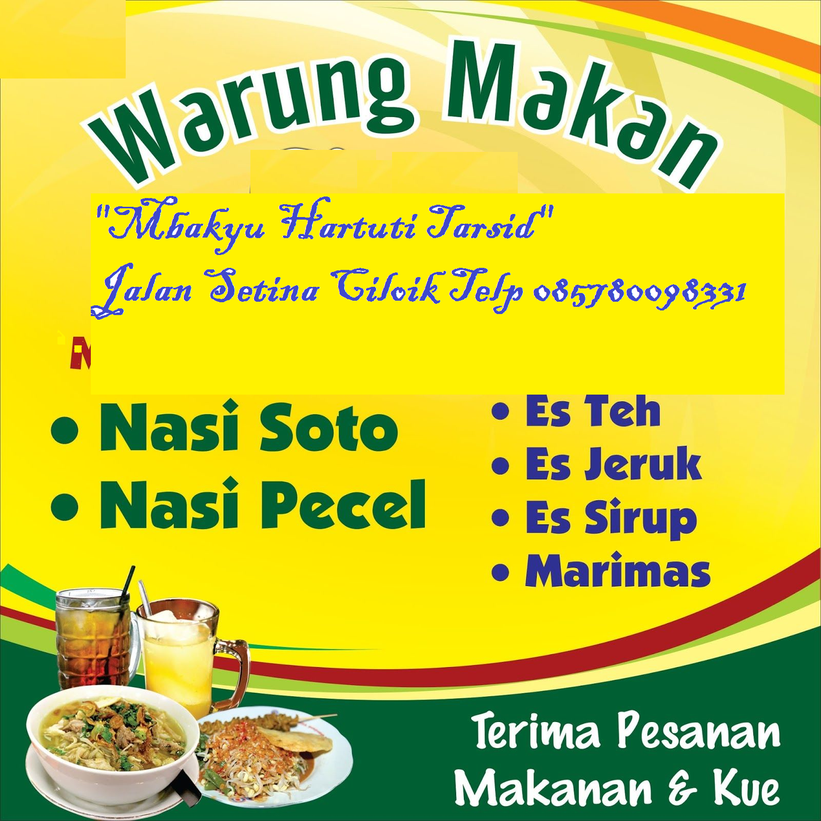 Makanan sia saji dalam berbagai menu dengan harga terjangkau dan rasa tidak mengecewakan